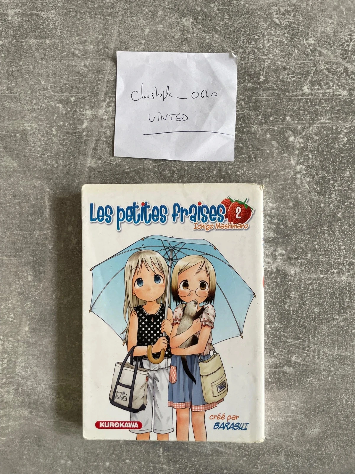 Manga Les petites fraises tome 2 version française.